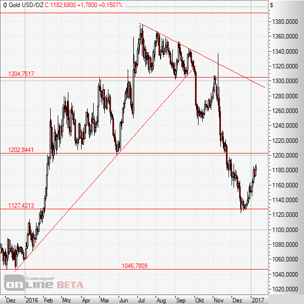 Gold: Nur eine technische Erholung