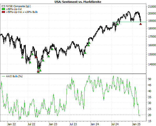 20250317b_Marktbreite, AAII-Bulls