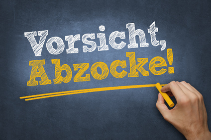 Vorsicht Abzocke